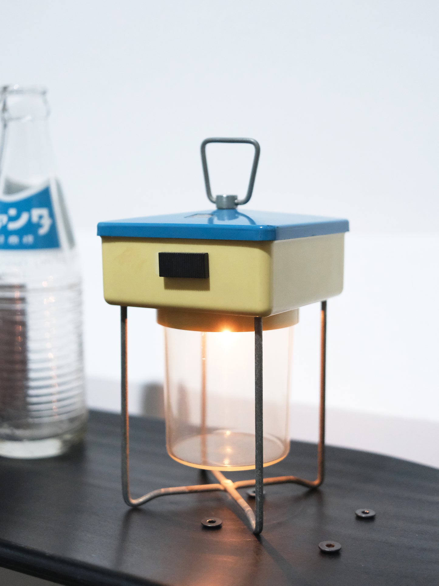 日本制 昭和 National 松下電器 鐵製 迷你 戶外 燈籠 小掛燈 Lantern Mini Lamp
