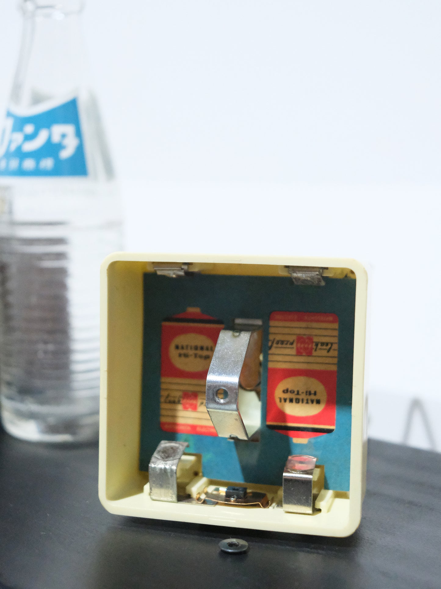 日本制 昭和 National 松下電器 鐵製 迷你 戶外 燈籠 小掛燈 Lantern Mini Lamp