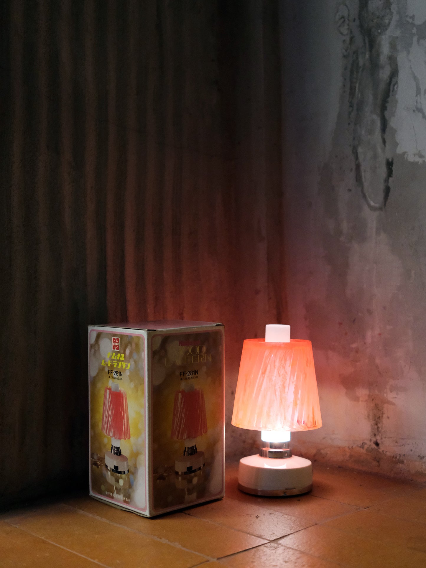 日本制 懷舊 松下電器 National Mood Lantern 座擡 洋風 小燈