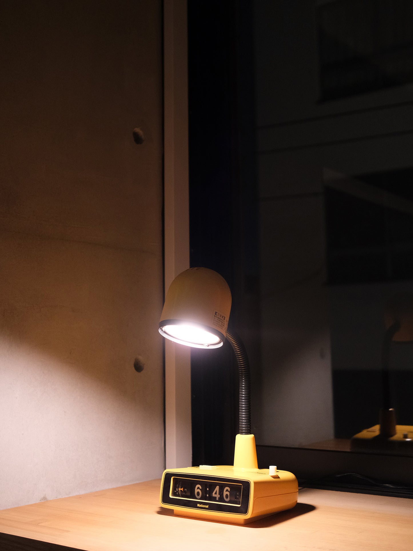 National 松下電器 LB-400 黃色 翻頁鐘 白熱燈 擡燈 Lamp