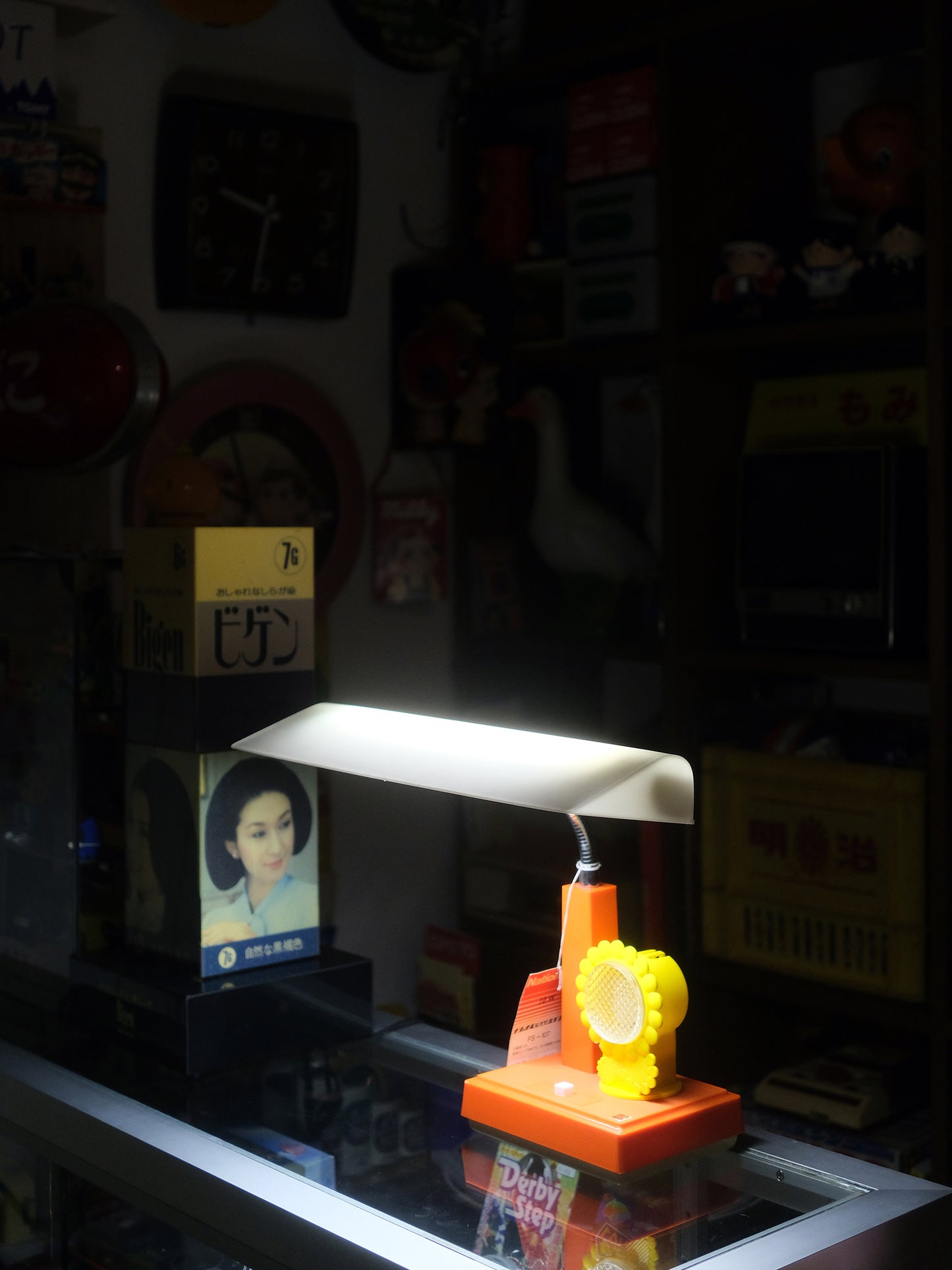 National FS-107 卓上 學習 向日葵 小夜燈 擡燈 照明器具