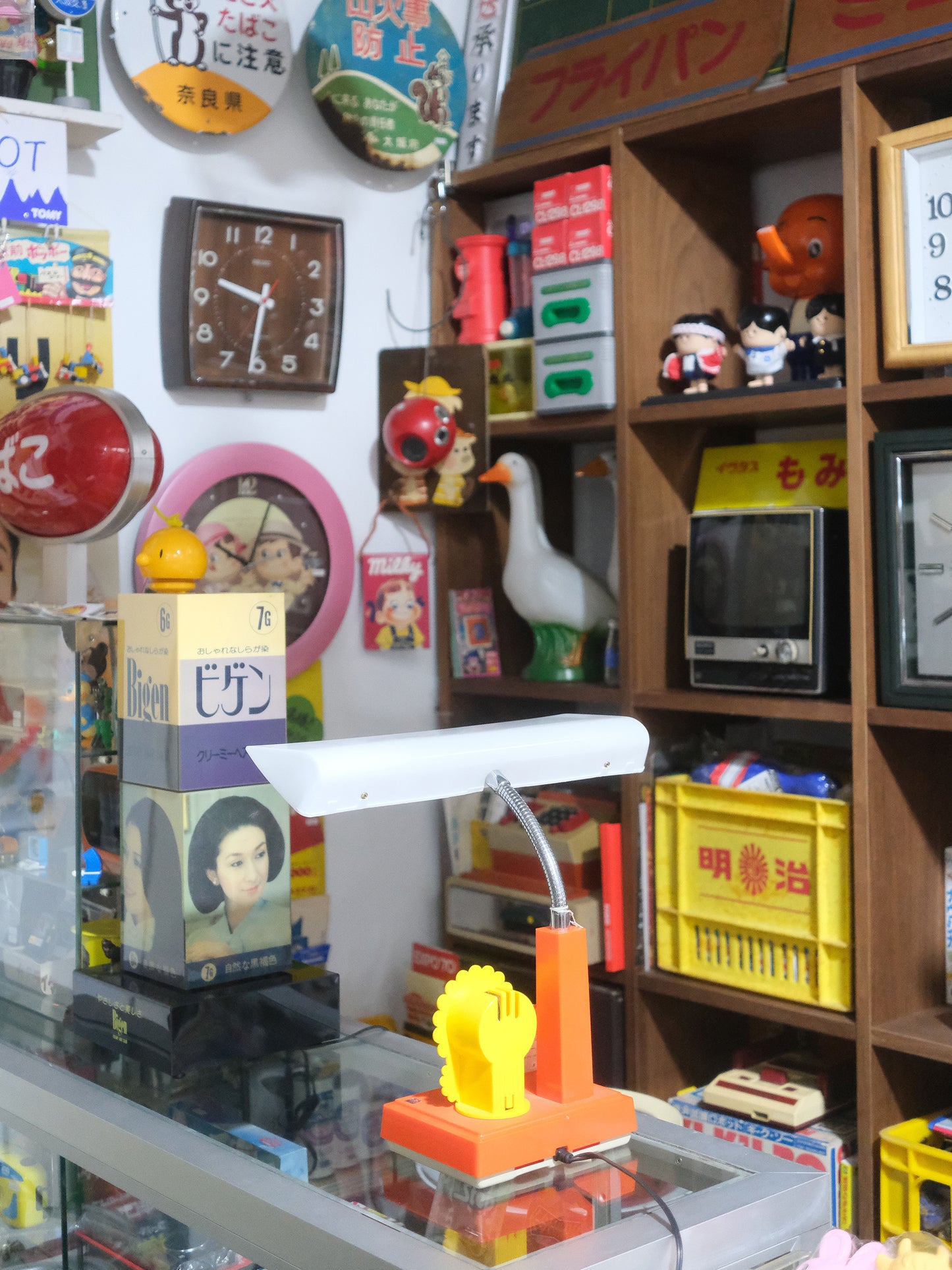 National FS-107 卓上 學習 向日葵 小夜燈 擡燈 照明器具