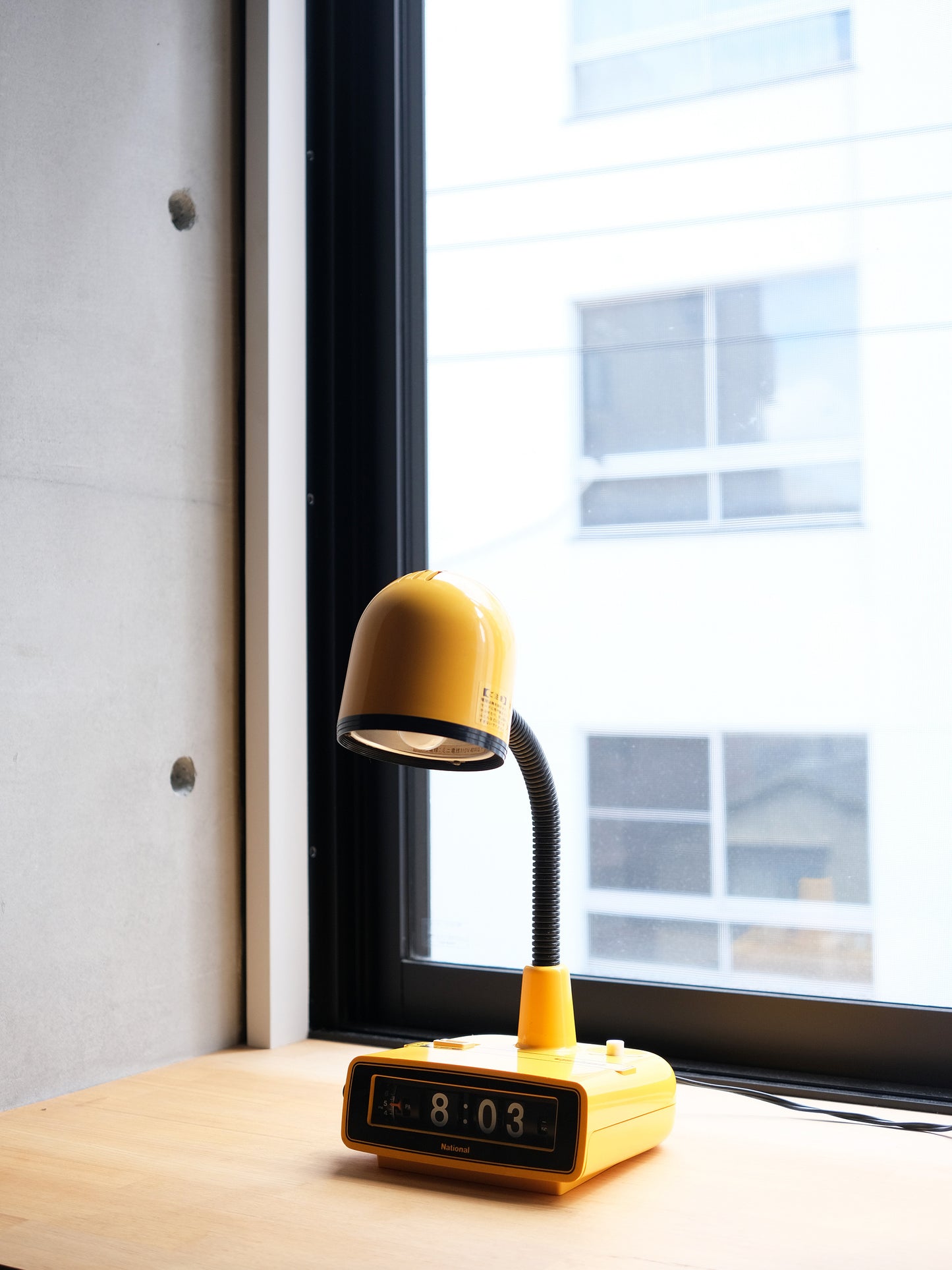 National 松下電器 LB-400 黃色 翻頁鐘 白熱燈 擡燈 Lamp