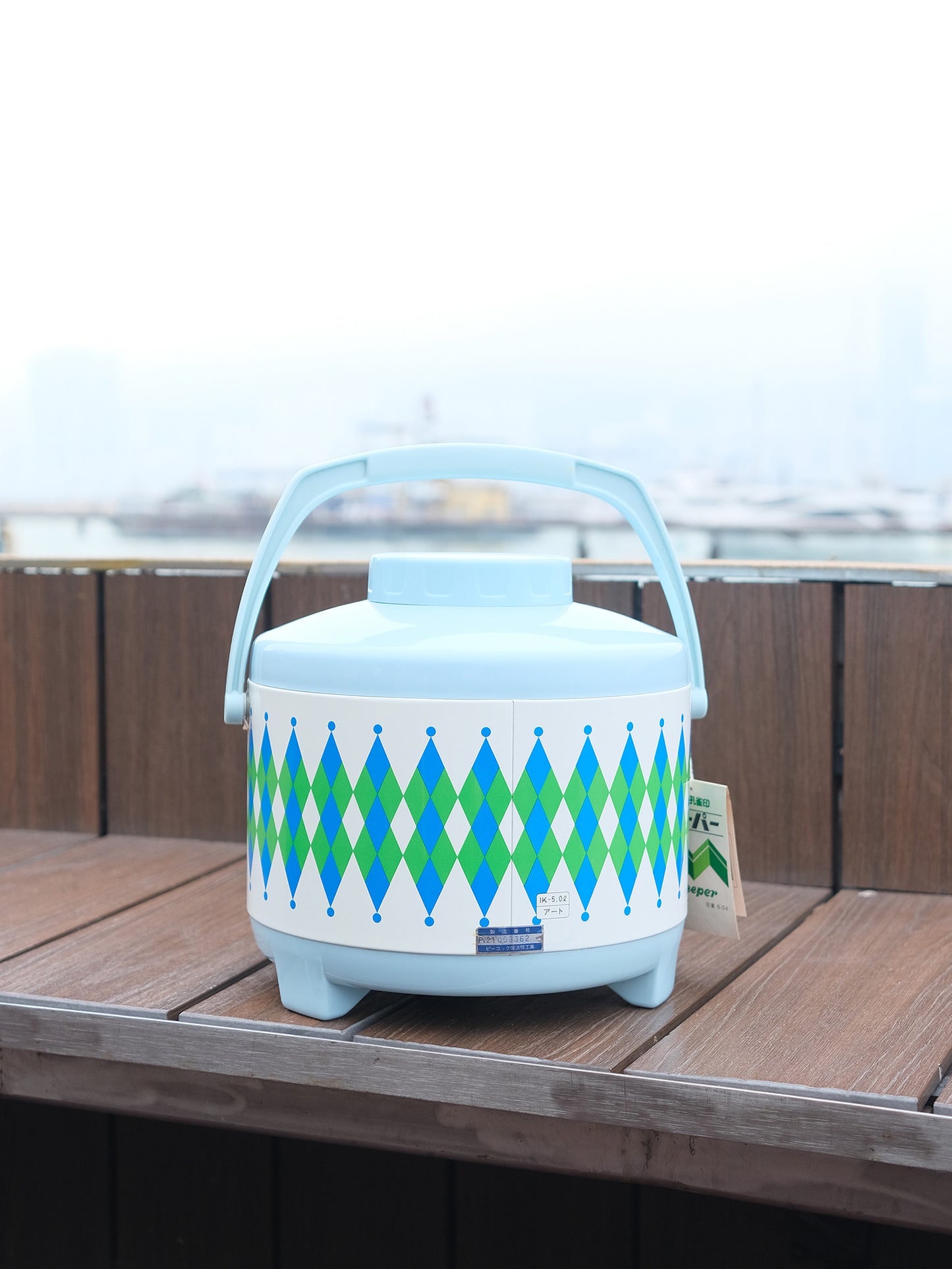 全新品 日本 孔雀印 Peacock IK-50 戶外 5L 大容量 保温水筒