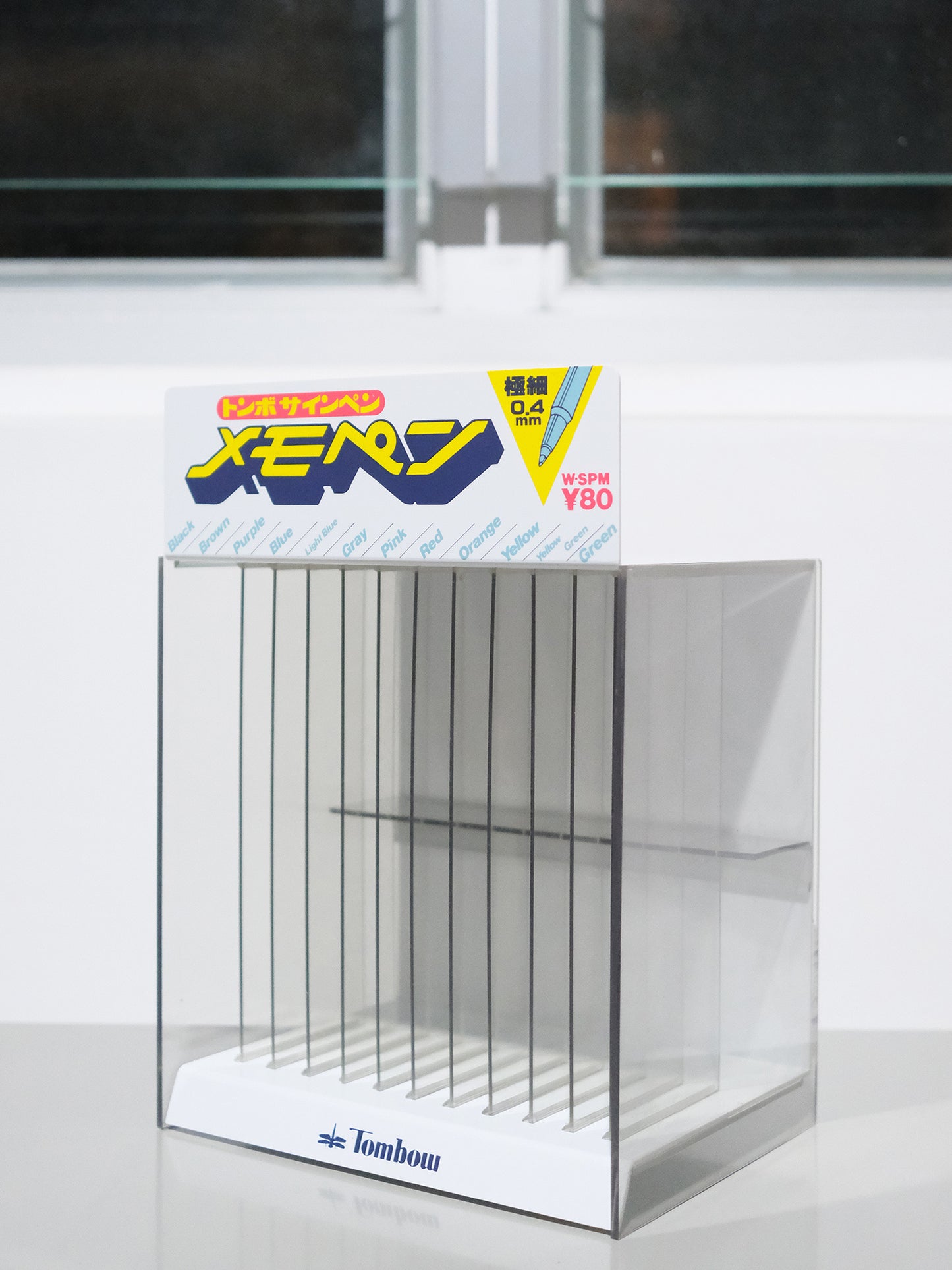 日本 Tombow 蜻蜓牌 原子筆 廣告 業務用 文具 陳列架 展示架