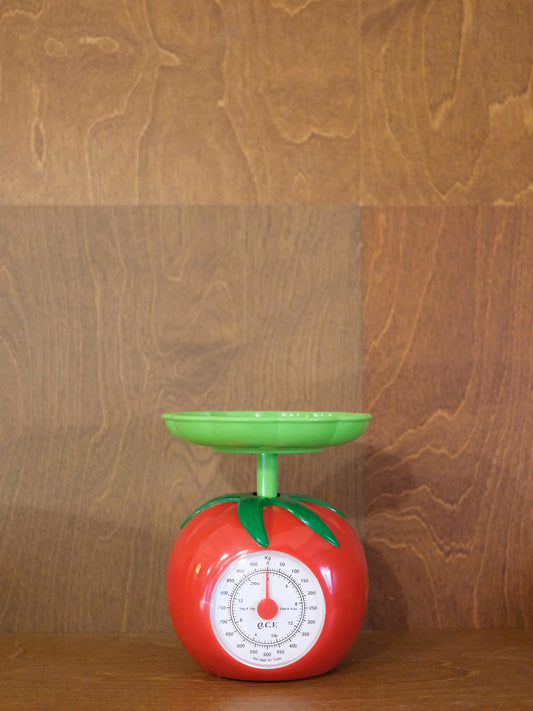 日本 Q.C.V. Diet Scale 蕃茄型 機械式 家庭用 食物磅