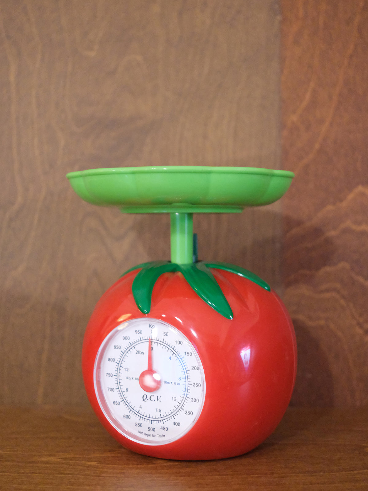 日本 Q.C.V. Diet Scale 蕃茄型 機械式 家庭用 食物磅