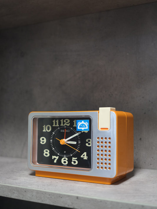 日本制 70‘s Seiko 精工 TP-113P 電池 時計 鬧鐘 Alarm Clock