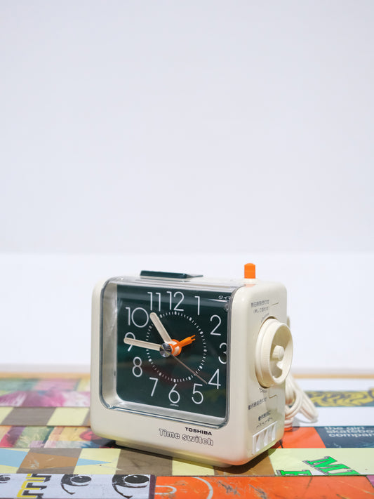 日本 Toshiba 東芝 TWM-713 Time Switch 鬧鐘 時計 Alarm Clock