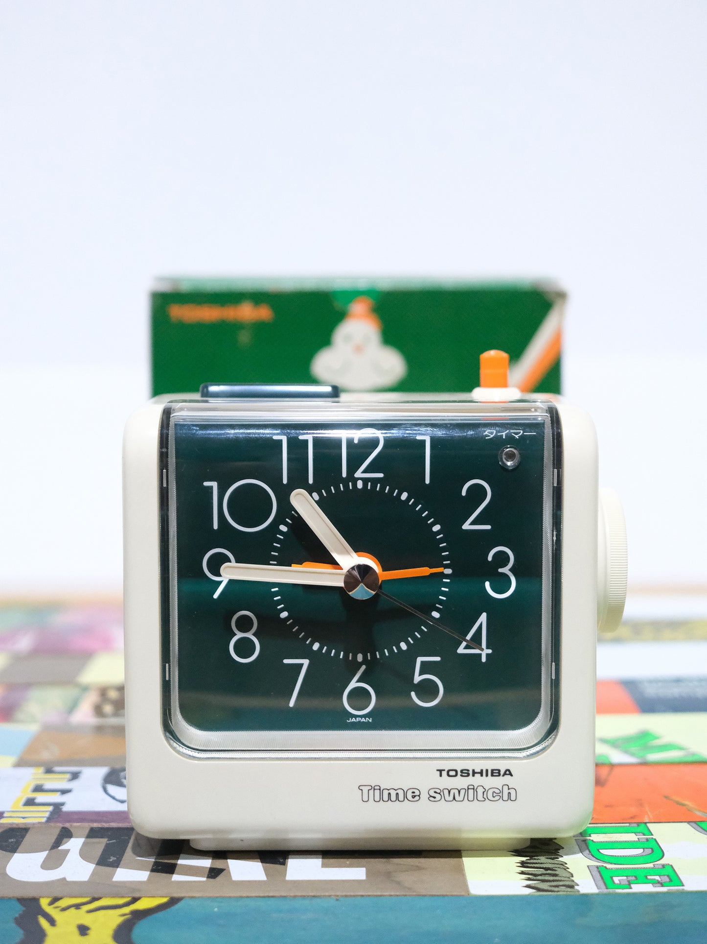 日本 Toshiba 東芝 TWM-713 Time Switch 鬧鐘 時計 Alarm Clock