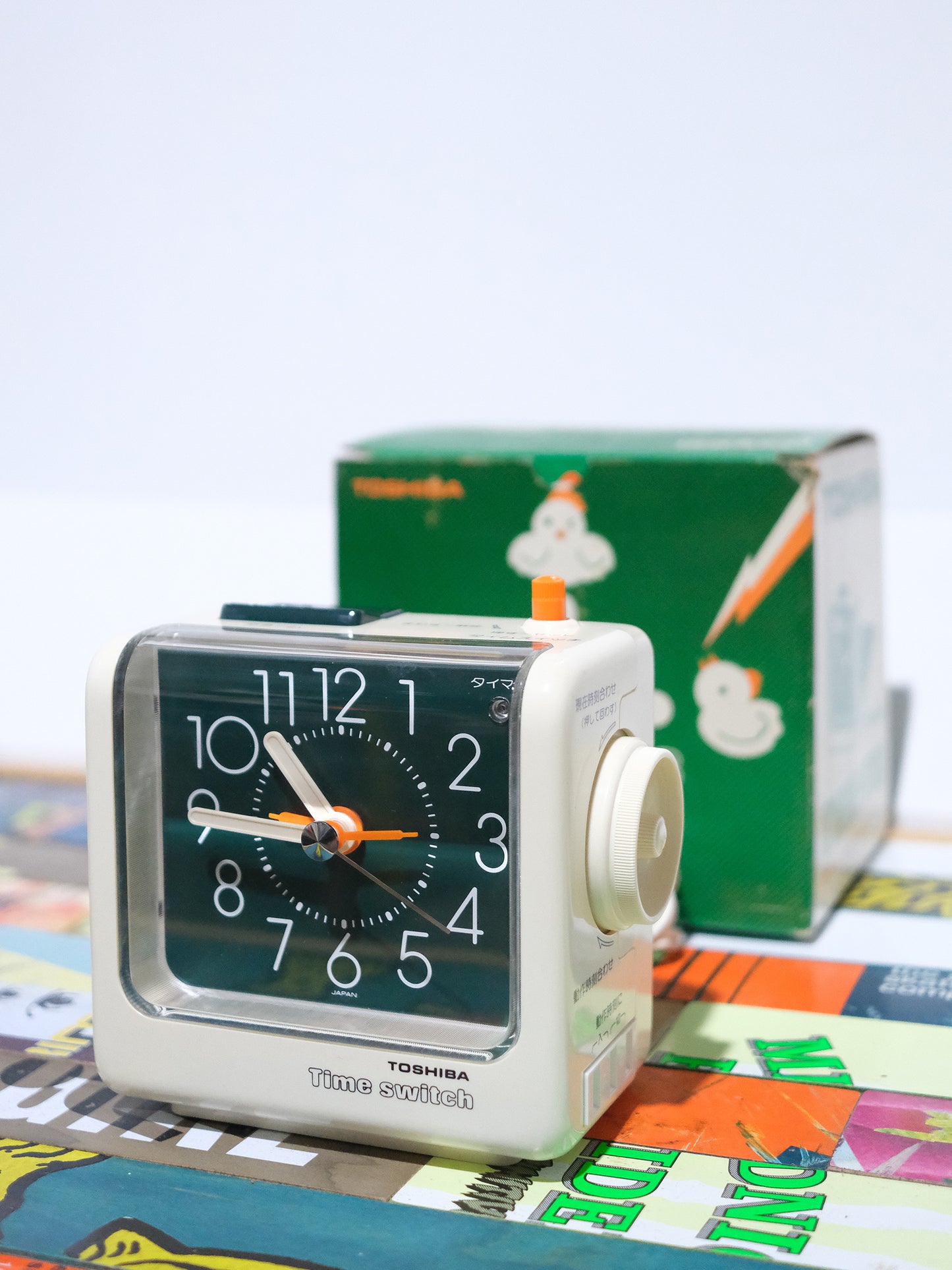 日本 Toshiba 東芝 TWM-713 Time Switch 鬧鐘 時計 Alarm Clock