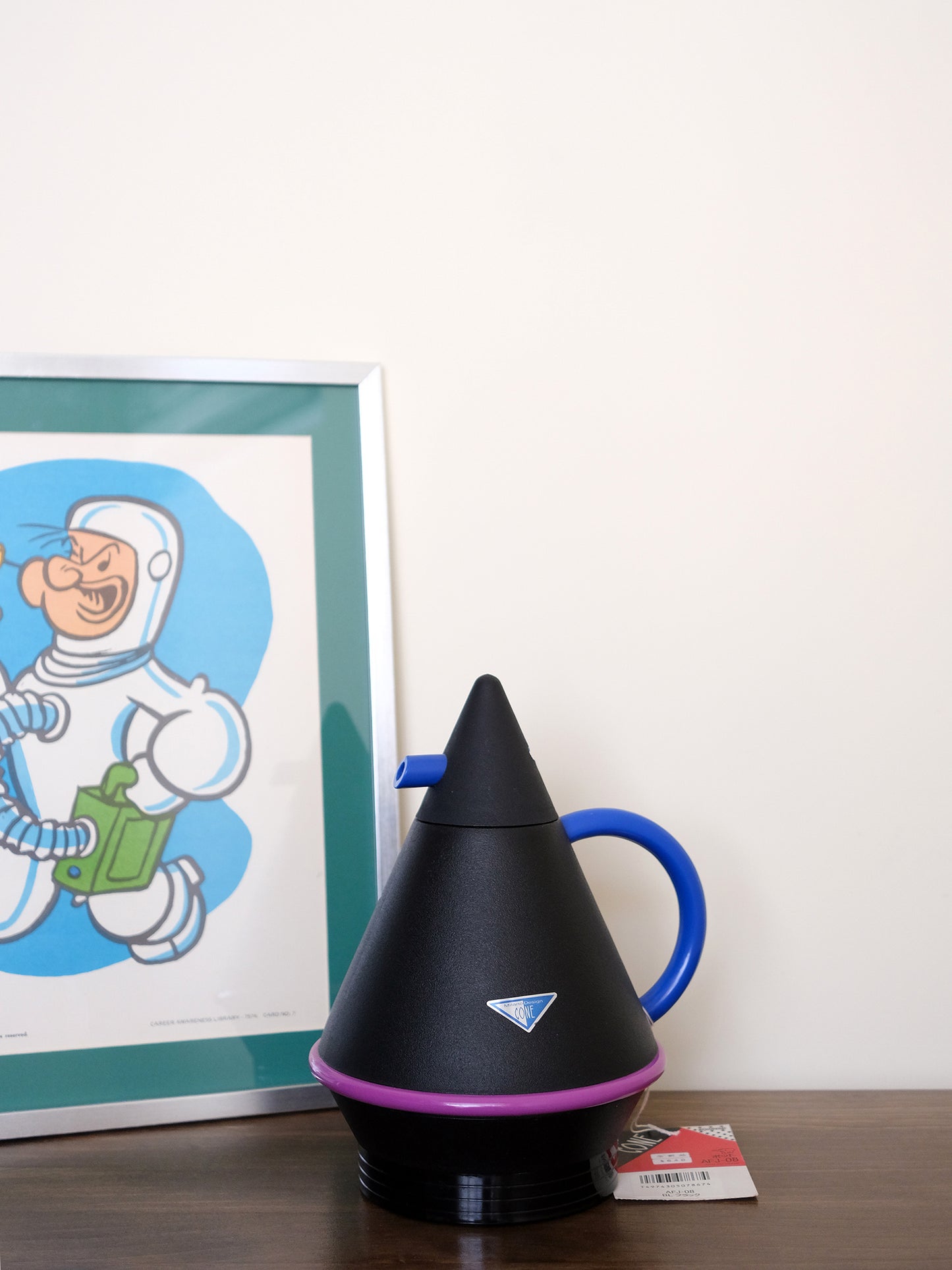 全新品 象印 Cone AFJ-08 三角 科幻 桌上 保溫水壺 魔法瓶