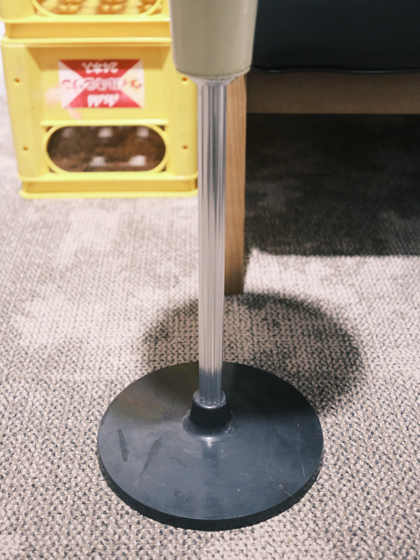 全新品 日本 昭和年代 鐵製 喫茶店 坐地 立式煙灰缸 Ashtray