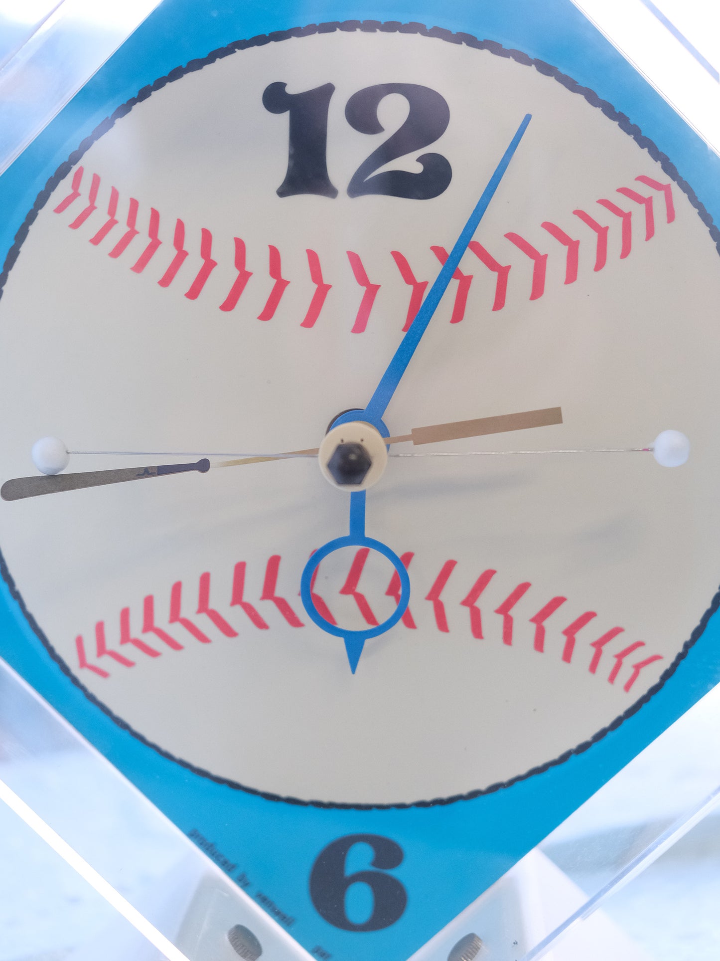 日本制 70s Venwell Dream Clock 棒球 時鐘