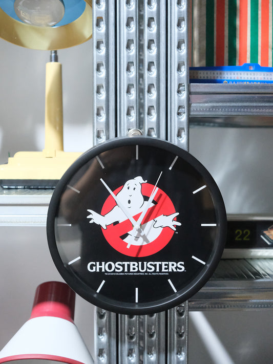 全新品 Ghostbusters 捉鬼敢死隊 Logo Quartz 掛牆 石英鐘 掛鐘