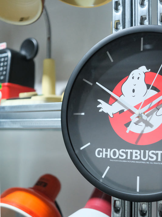 全新品 Ghostbusters 捉鬼敢死隊 Logo Quartz 掛牆 石英鐘 掛鐘