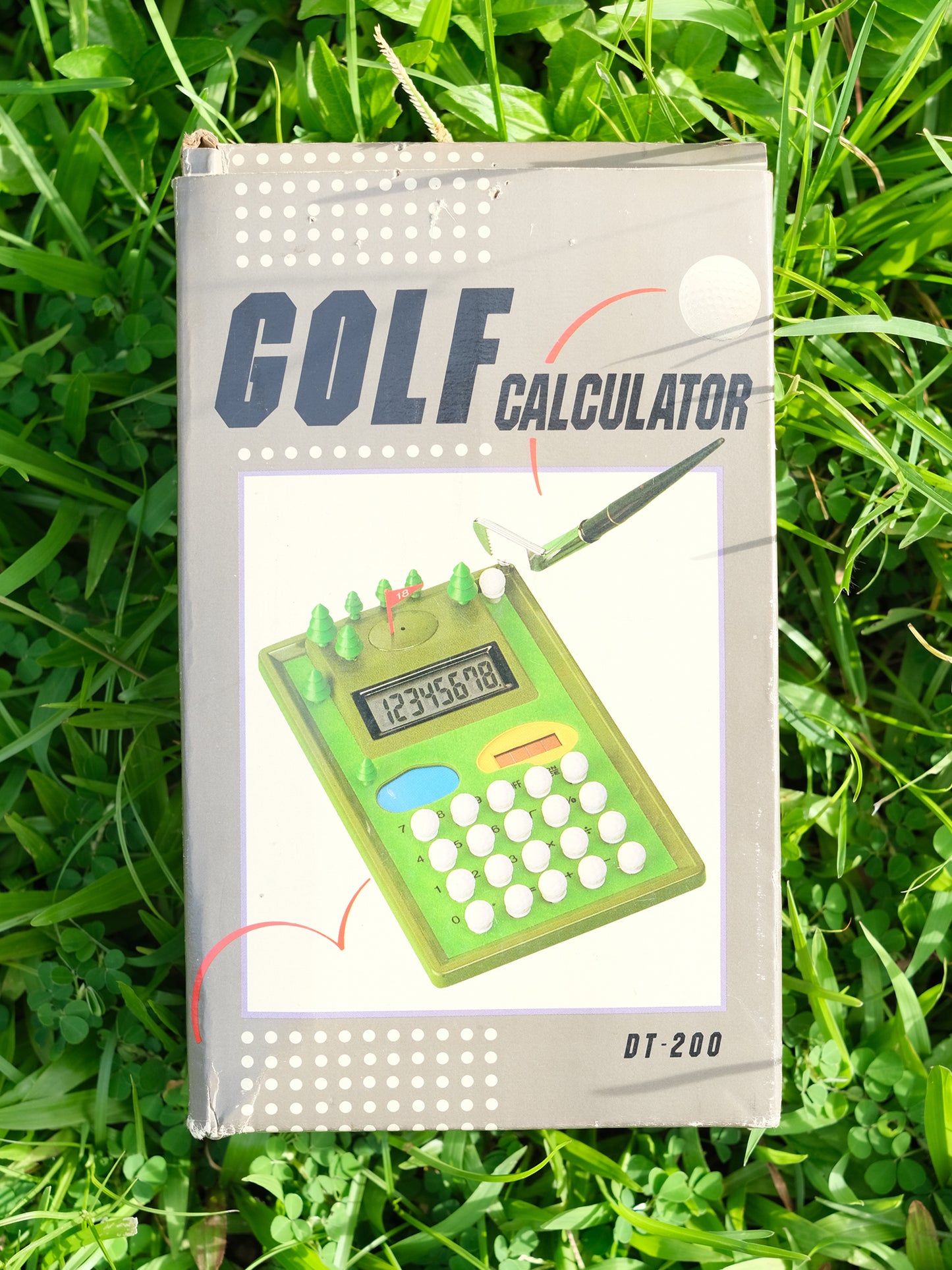 台灣制 Golf 高爾夫球場型 計數機 電卓 Golf Calculator