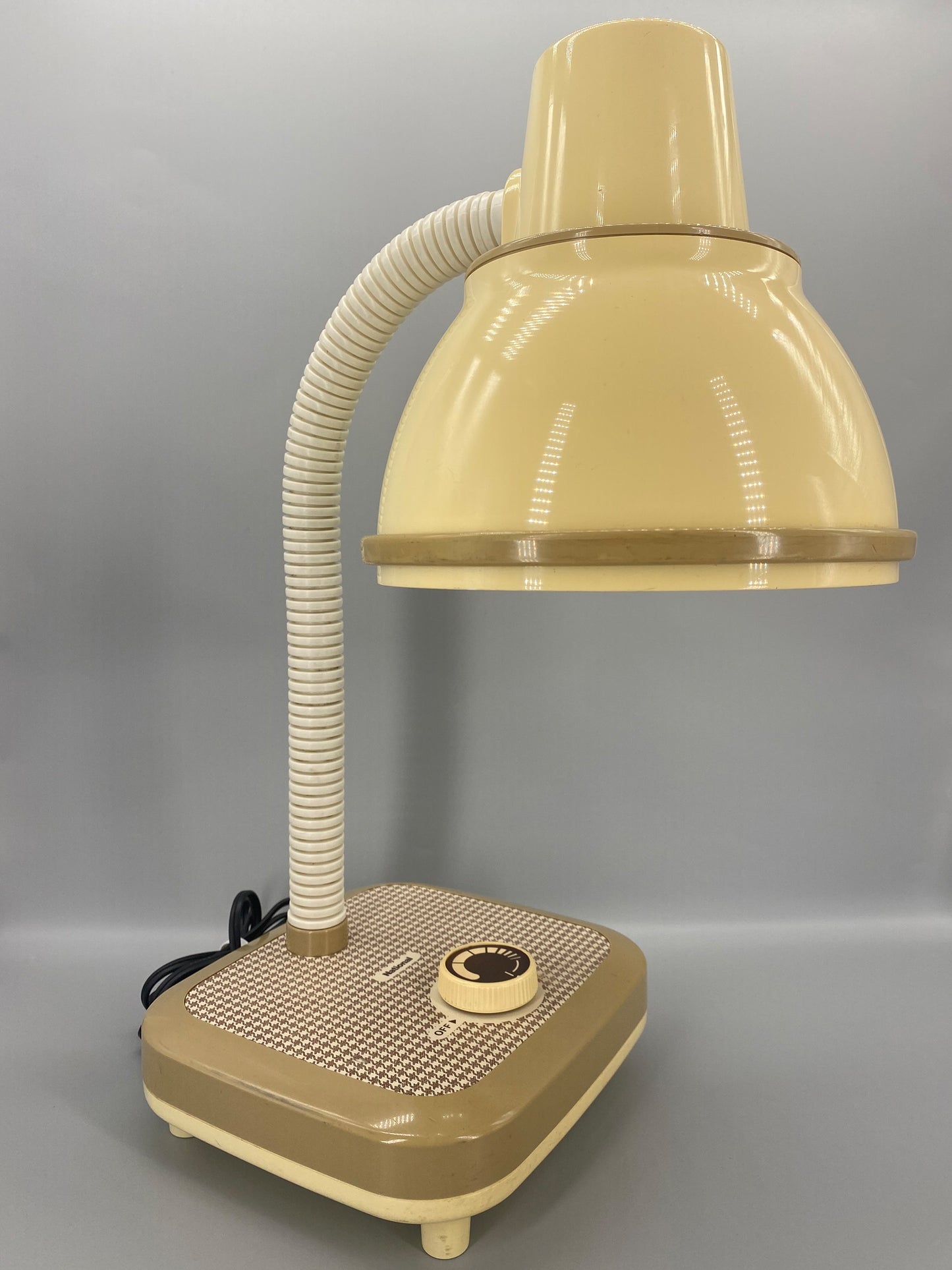 日本制 昭和 National 松下電器 SB603 千鳥格 白熱 擡燈 Table Light Lamp