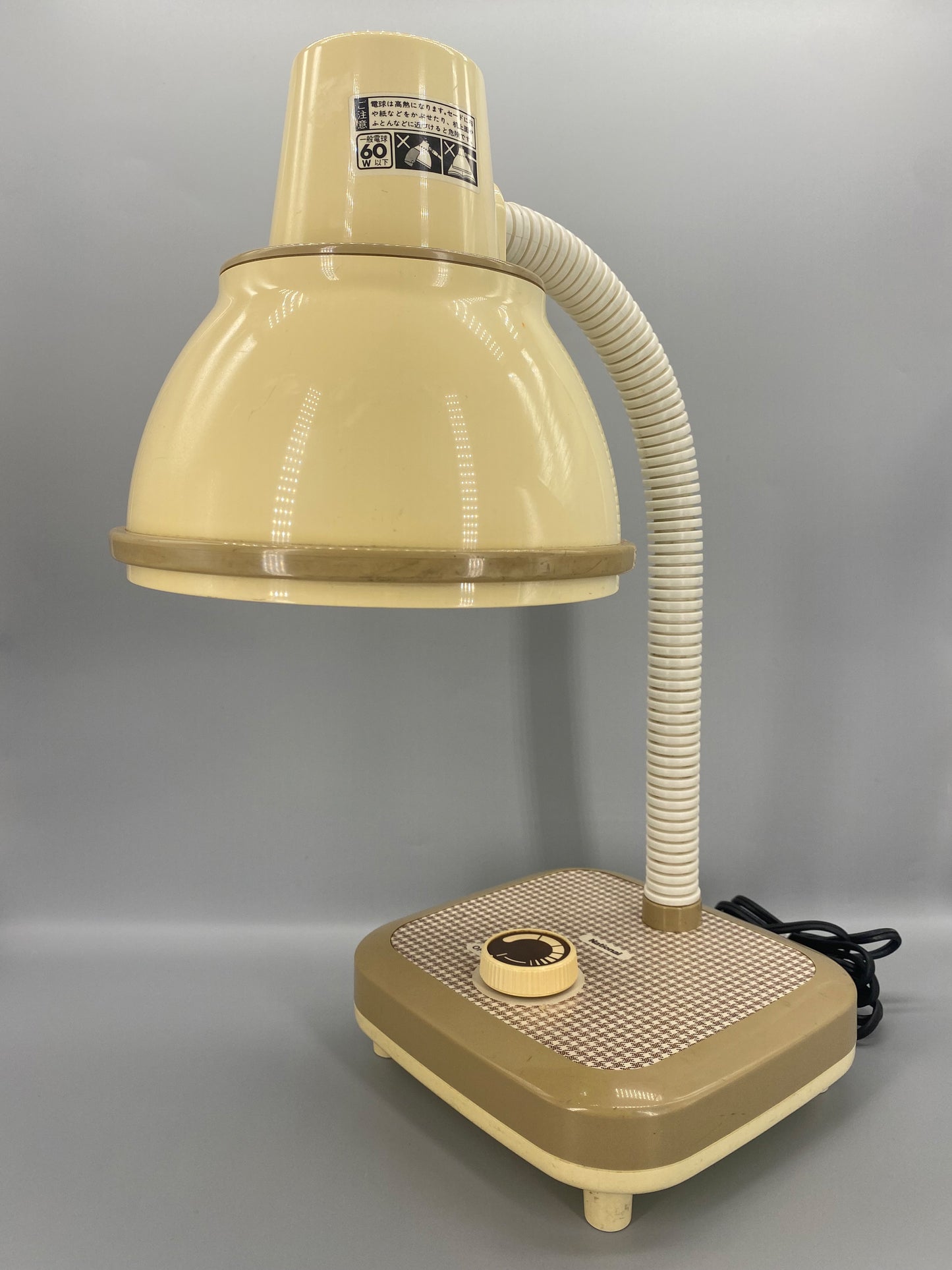 日本制 昭和 National 松下電器 SB603 千鳥格 白熱 擡燈 Table Light Lamp