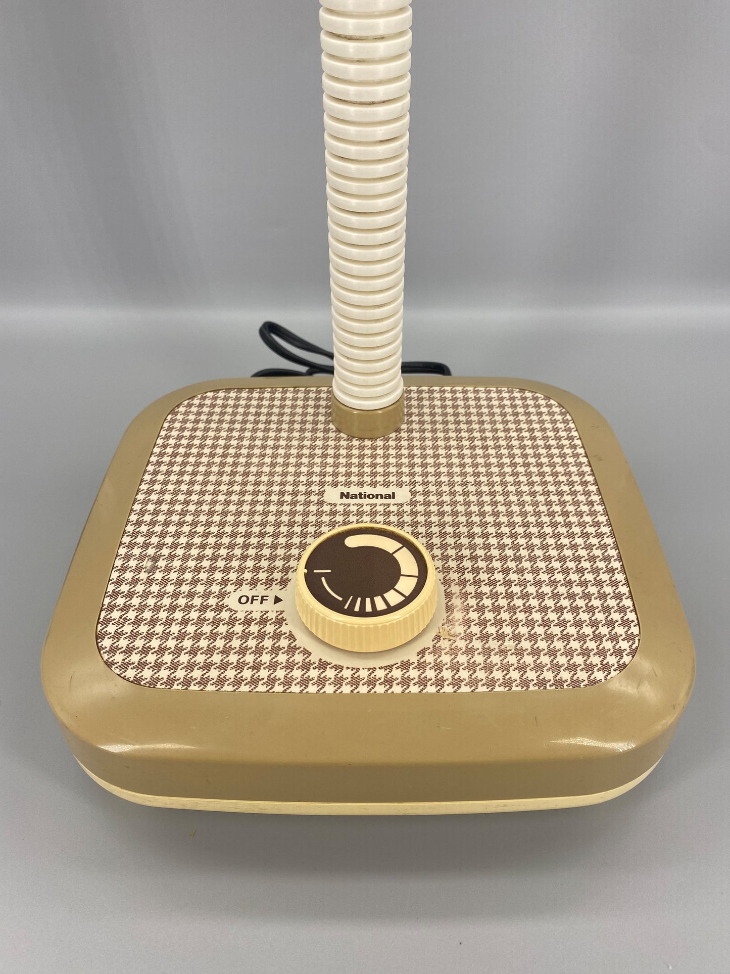 日本制 昭和 National 松下電器 SB603 千鳥格 白熱 擡燈 Table Light Lamp