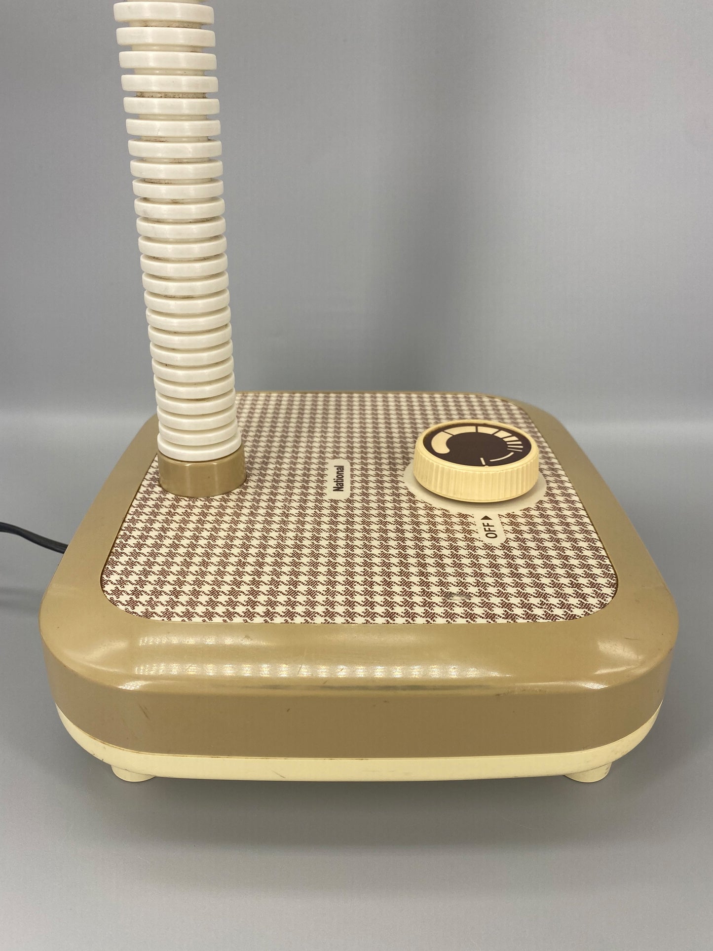 日本制 昭和 National 松下電器 SB603 千鳥格 白熱 擡燈 Table Light Lamp