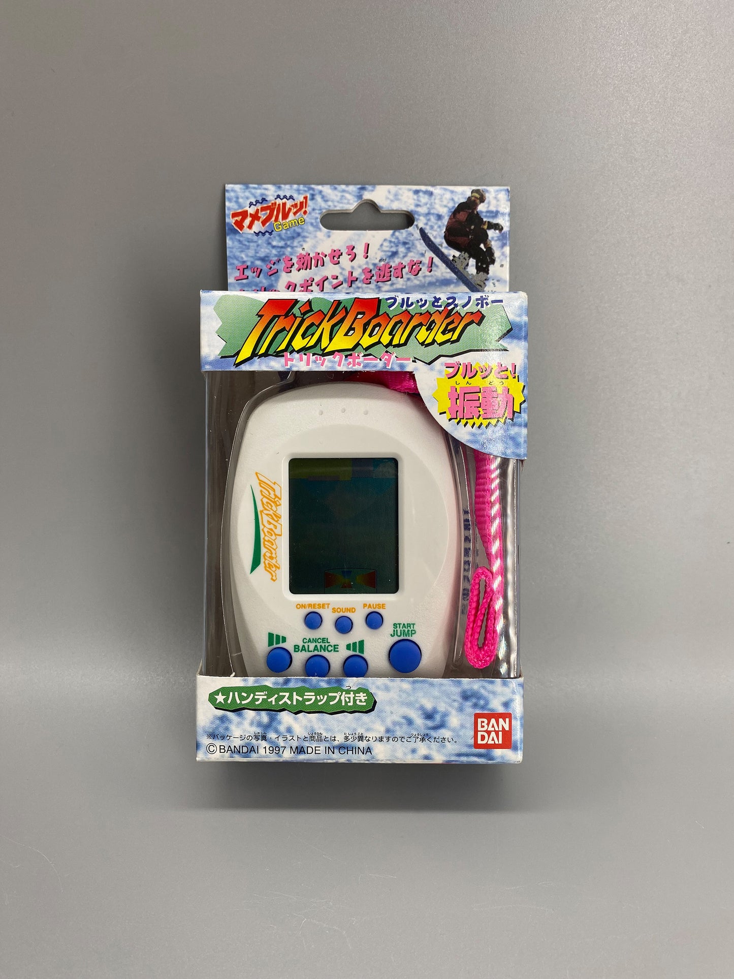 Bandai TrickBoarder handheld Mame Game 遊戲機