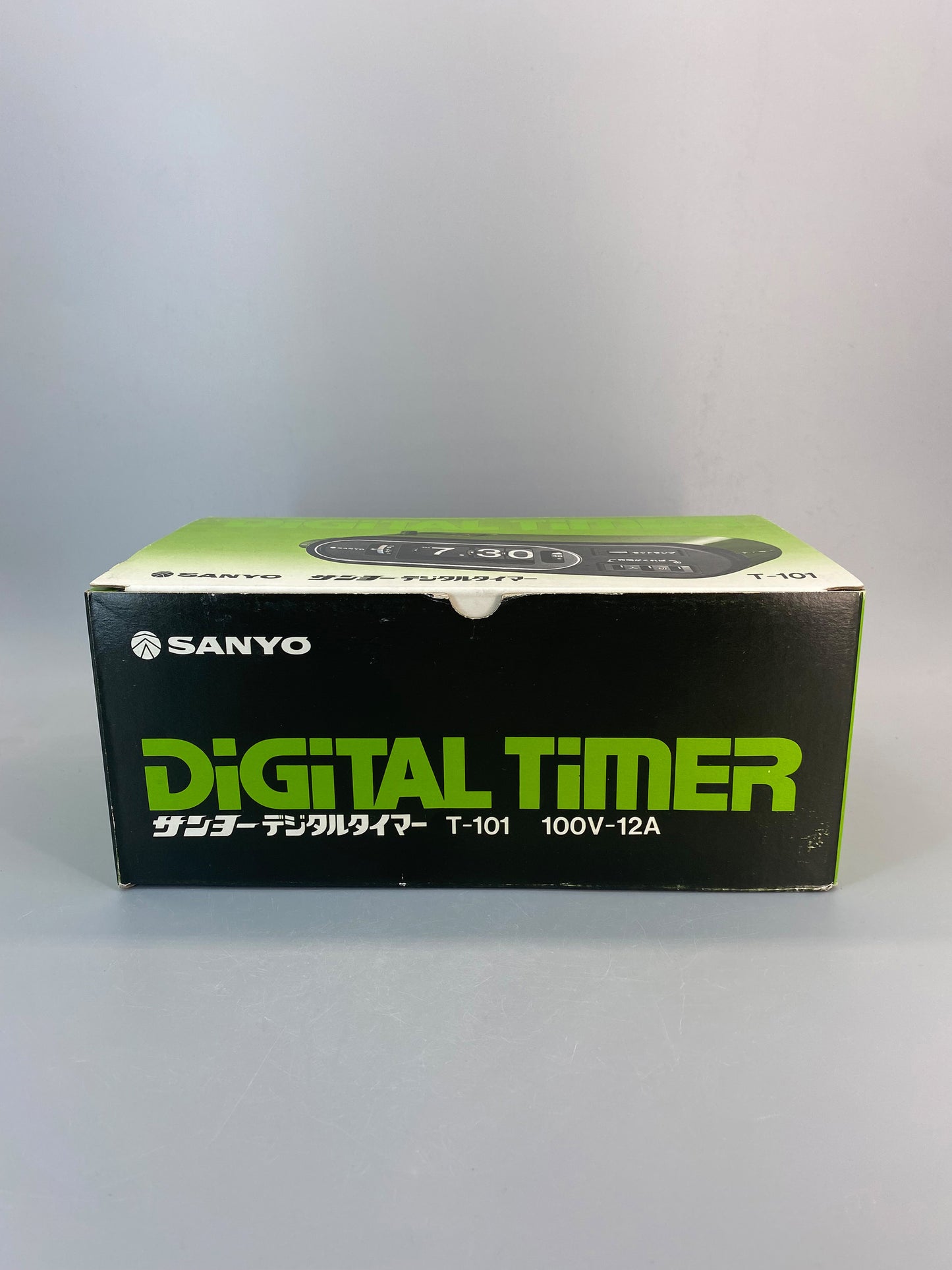 日本制 70s Sanyo T-101 Digital Timer Flip Clock 翻頁鐘 有盒