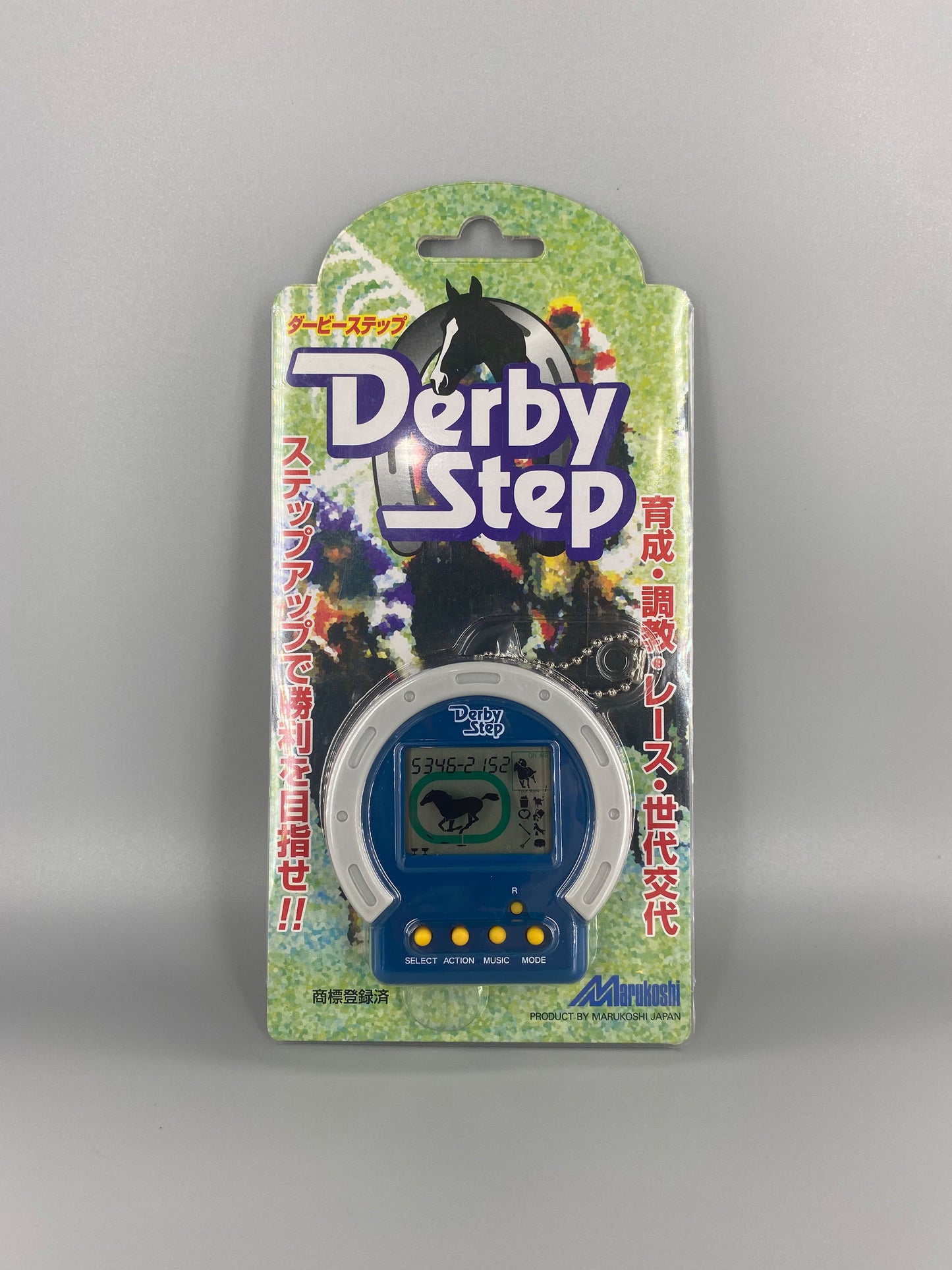Marukoshi Derby Step Handheld Game 遊戲機 (Blue)