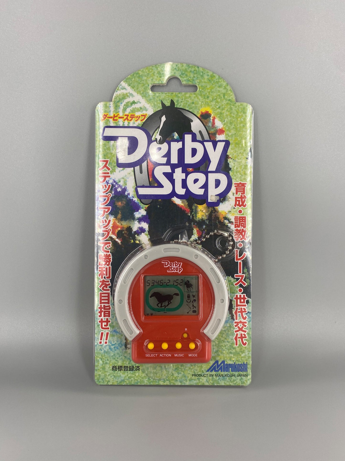 Marukoshi Derby Step Handheld Game 遊戲機 (Red)