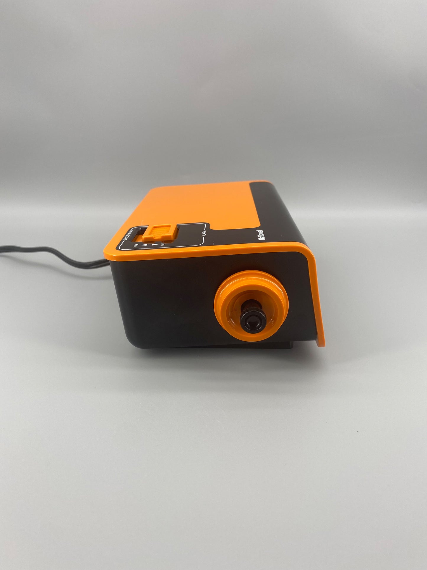 日本制 70s National TG02 Alarm Flip Clock 翻頁鐘 橙色 有盒