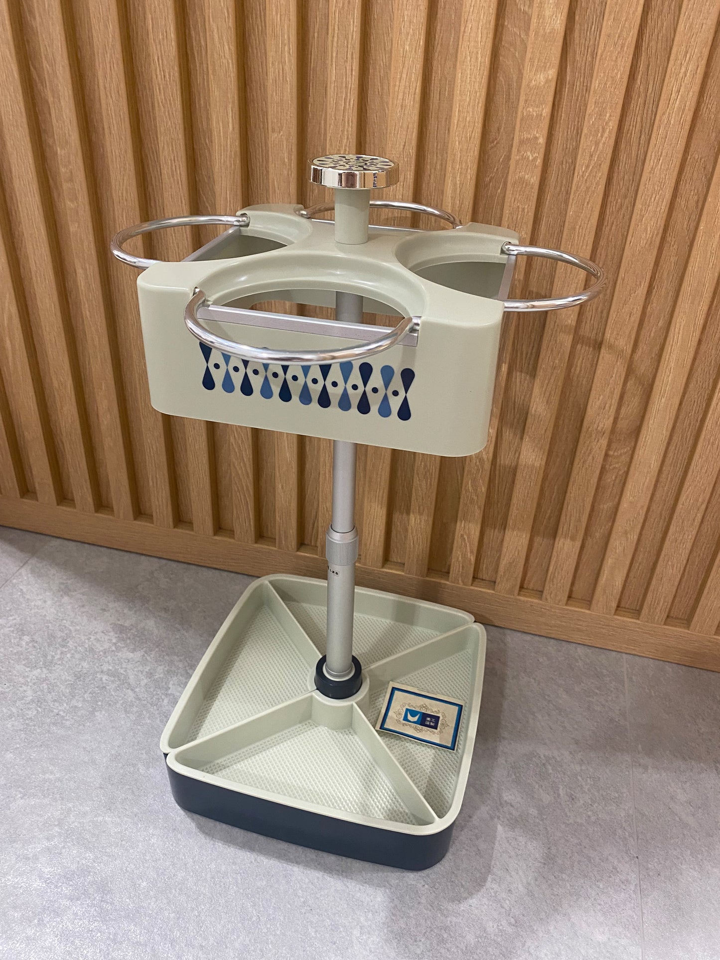 日本制 昭和 1972 松下電器 くらしの泉会 雨傘架 Umbrella Stand