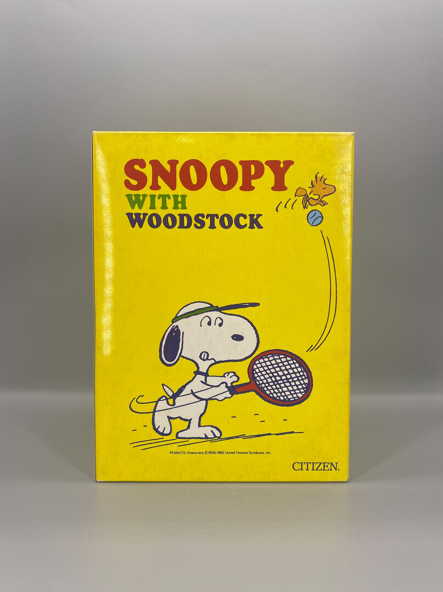 日本制 Citizen Snoopy with Woodstock Alarm Clock 史諾比 發聲鬧鐘公仔