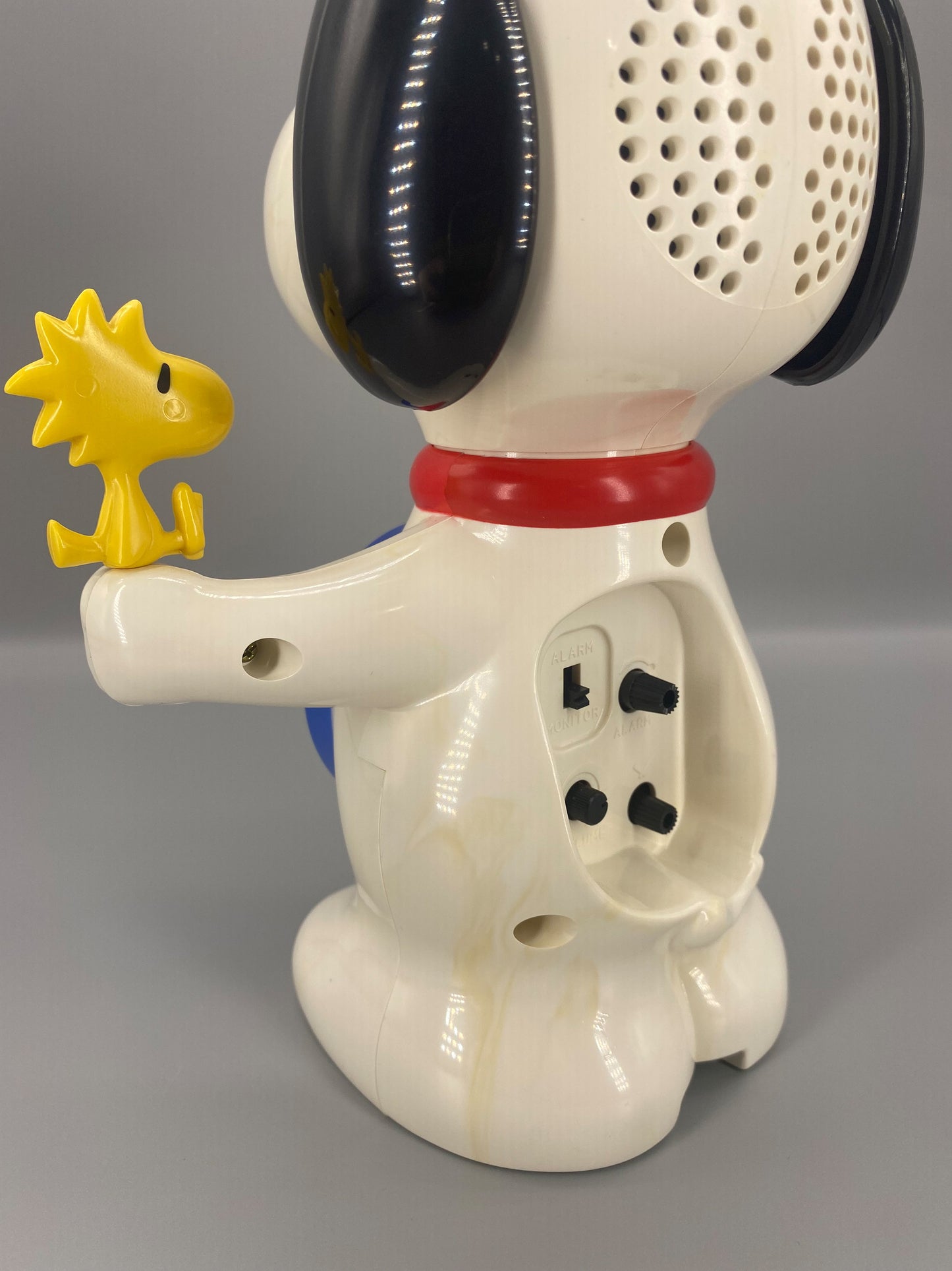日本制 Citizen Snoopy with Woodstock Alarm Clock 史諾比 發聲鬧鐘公仔