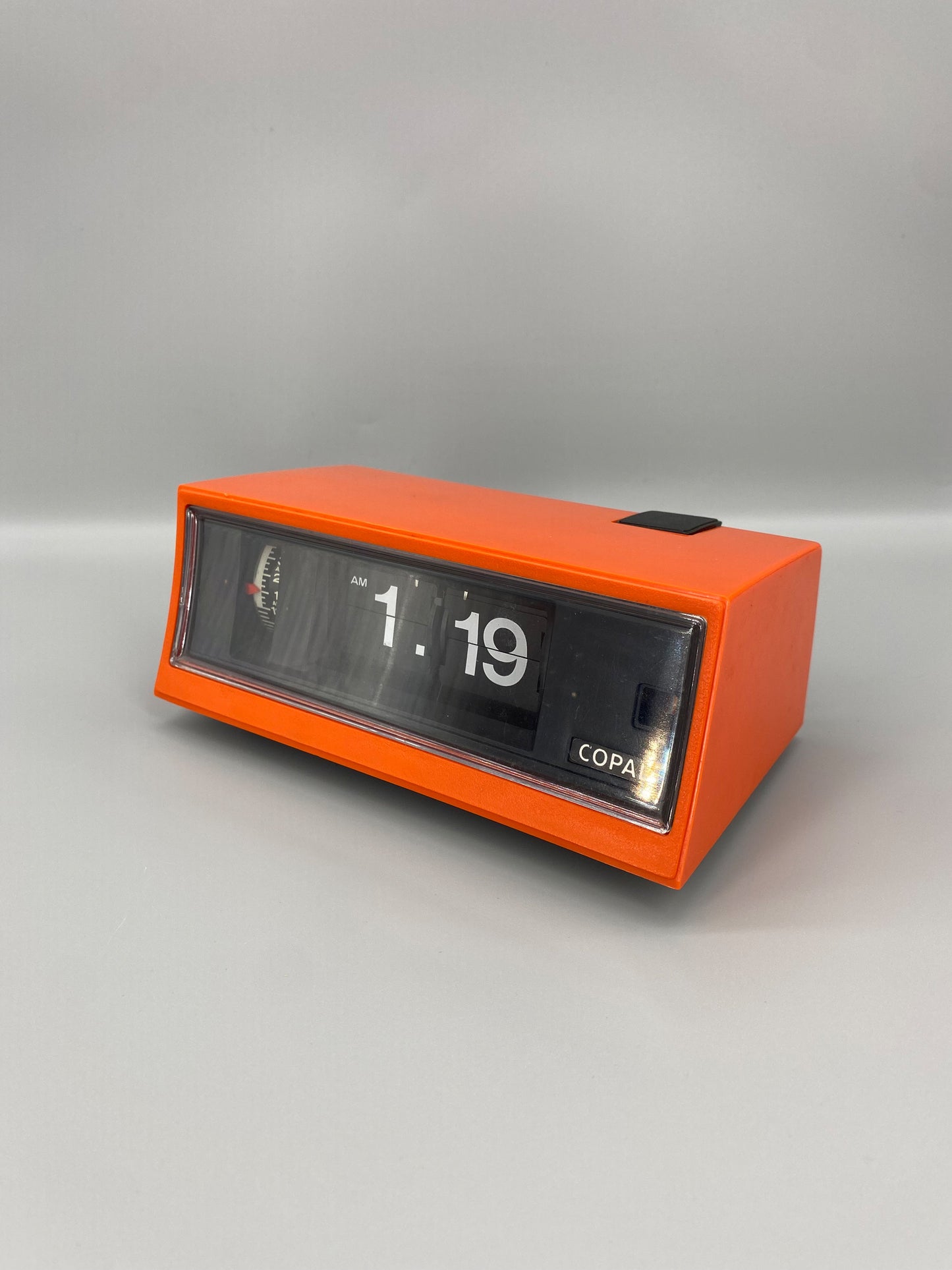 日本制 70s Copal RP-200 Digital Alarm Flip Clock 翻頁鐘 有盒