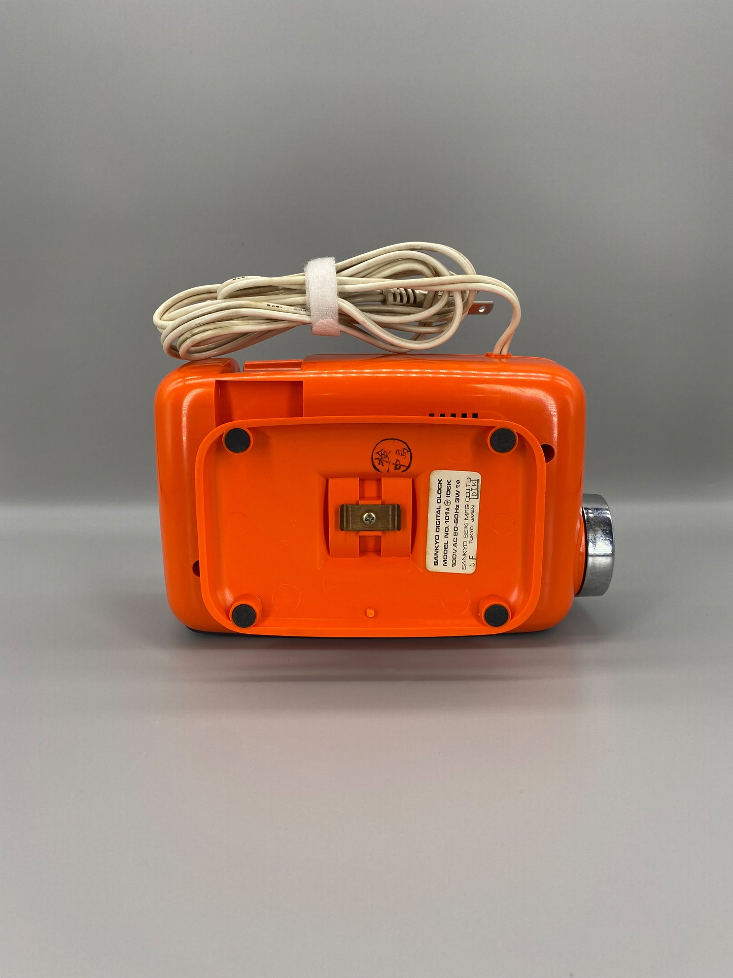 日本制 70s Sankyo DT-101 Digital Alarm Flip Clock 翻頁鐘 有盒