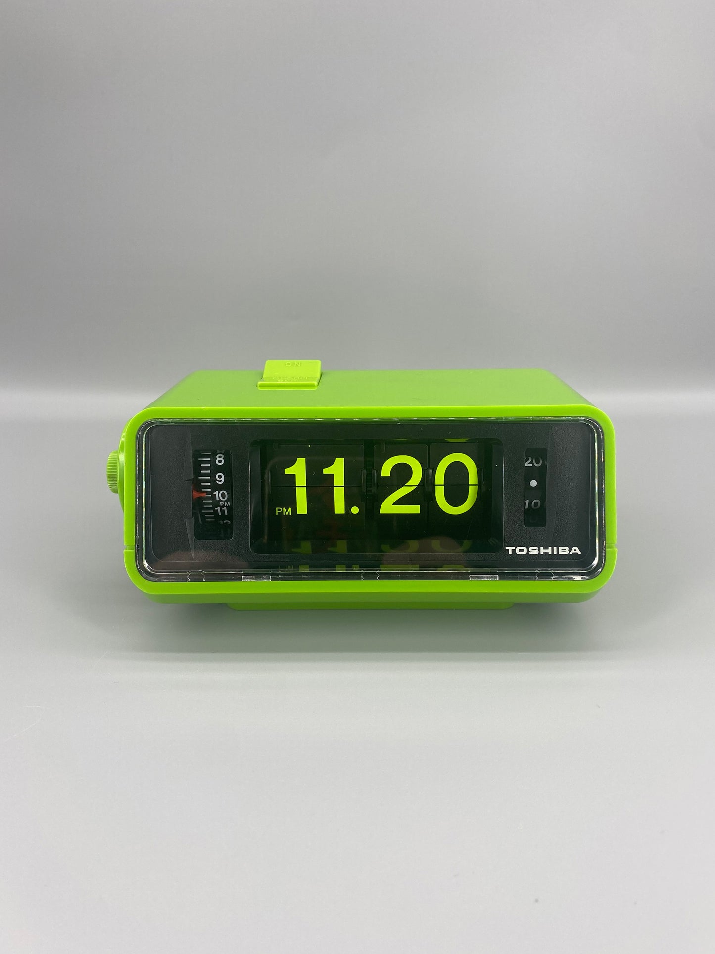 日本制 70s Toshiba 東芝 TCM-953 Alarm Flip Clock 翻頁鐘