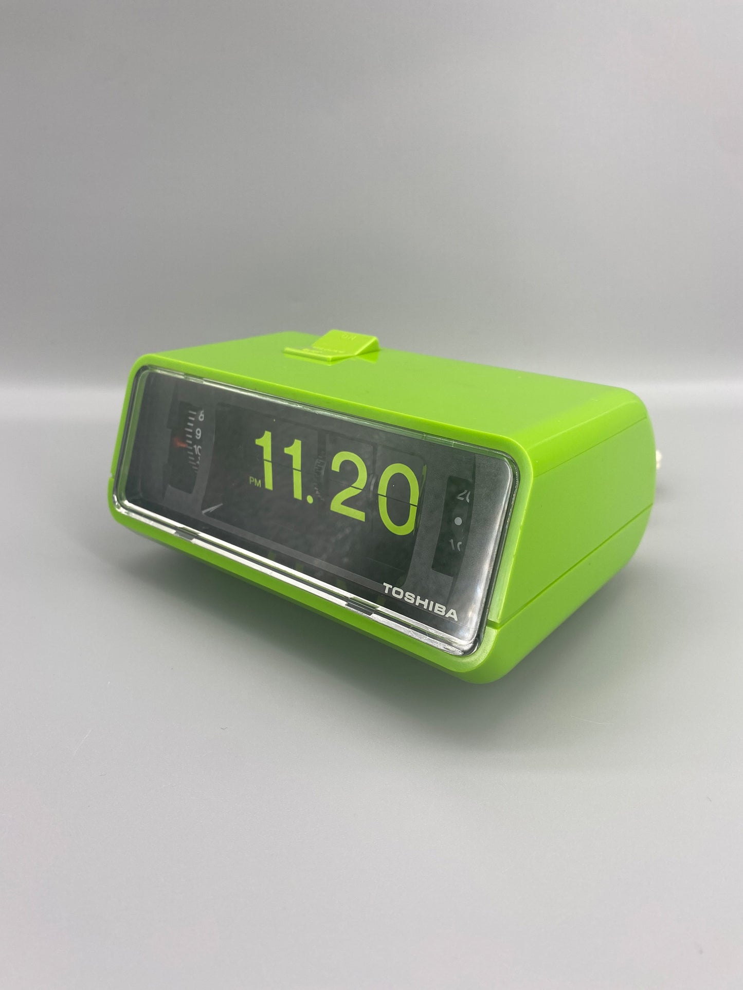 日本制 70s Toshiba 東芝 TCM-953 Alarm Flip Clock 翻頁鐘