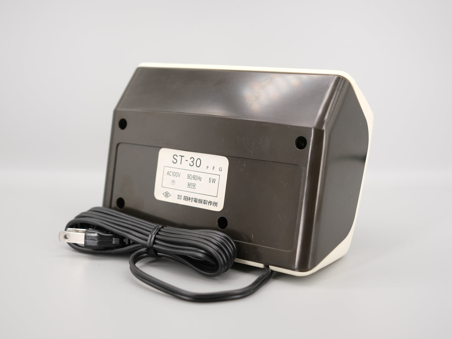 日本制 70s Lumitime 田村電機 ST-30 Digital Alarm Flip Clock 翻頁鐘 有盒