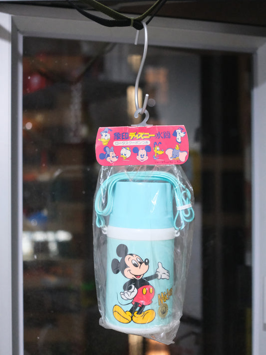日本制 昭和 象印 Zojirushi ZAD-55 迪士尼 米奇老鼠 & 布魯托 兒童 肩帶可攜式 保溫水筒