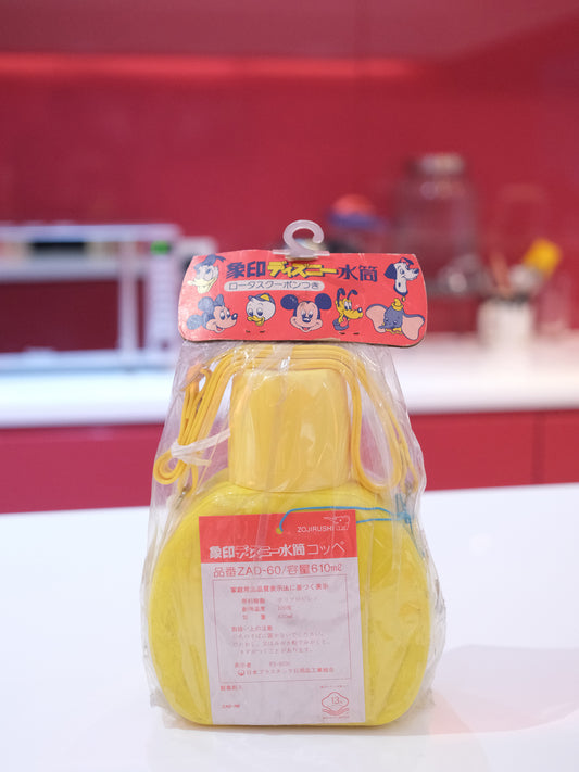 日本制 昭和 象印 Zojirushi ZAD-60 迪士尼 米奇老鼠 兒童 肩帶可攜式 保溫水筒