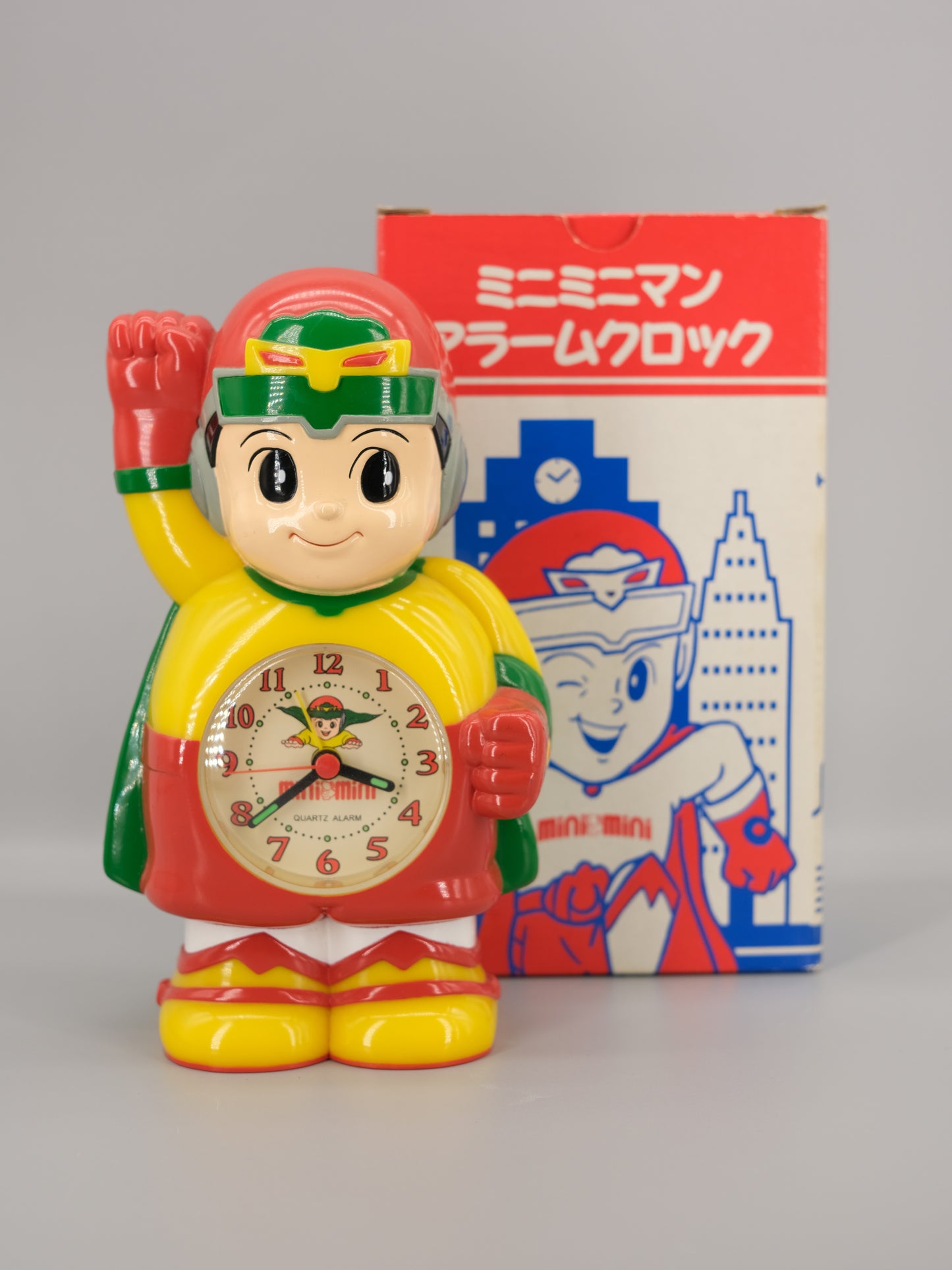 日本 MiniMini 搵屋公司 代言人 MiniMini Man Alarm Clock 鬧鐘