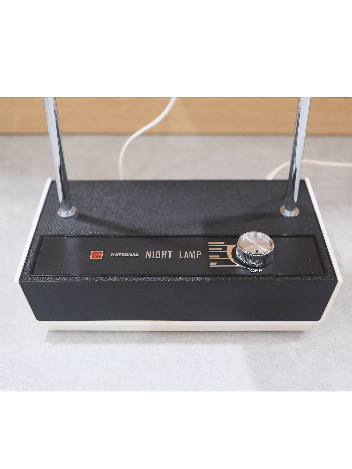 日本制 昭和 70's National LS-464 直立式 可伸縮調節 四段光 擡燈 Night Lamp