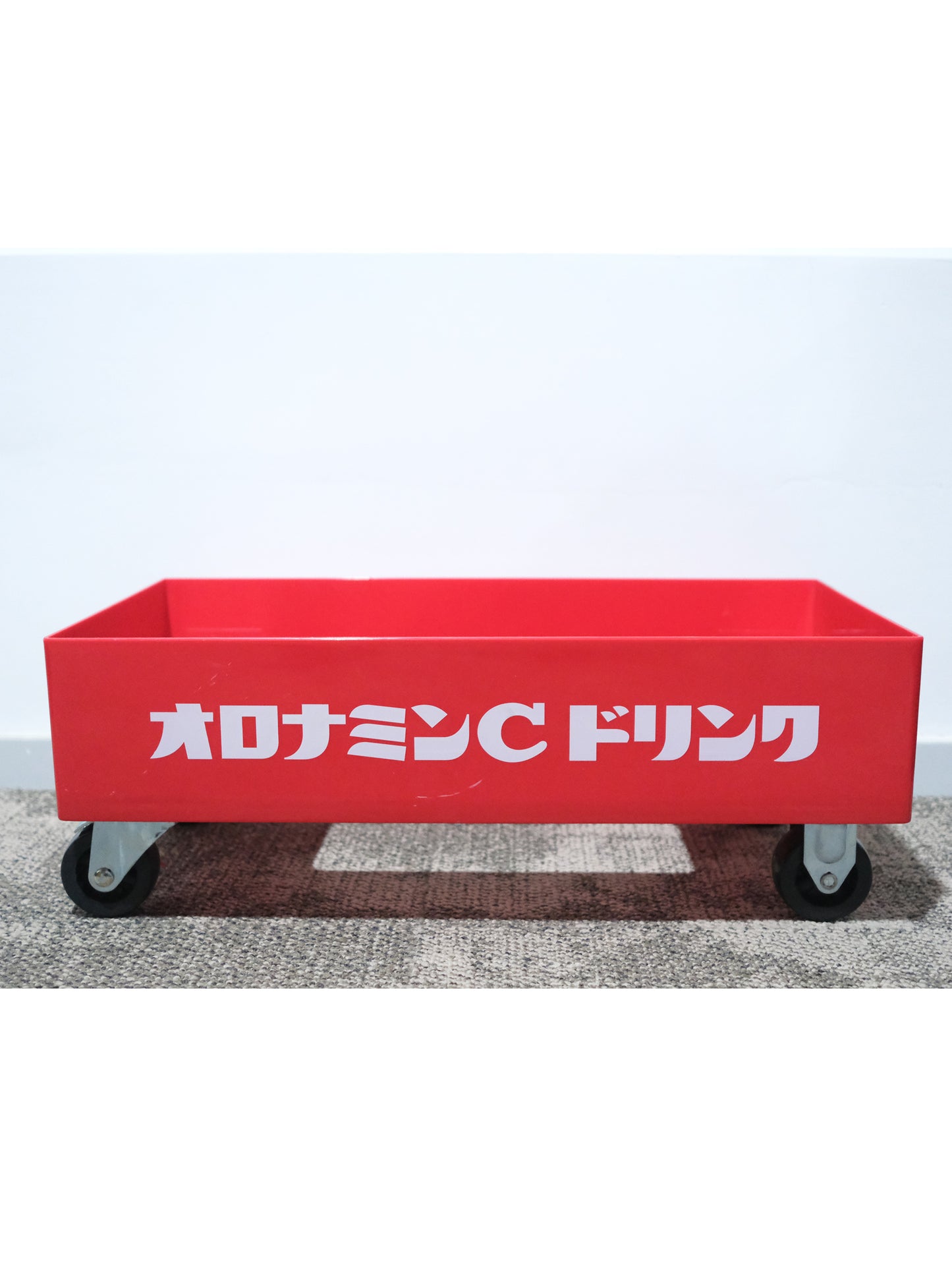 日本 オロナミンC 奧樂蜜C 碳酸飲料 業務用 台車 運輸車 雜物車