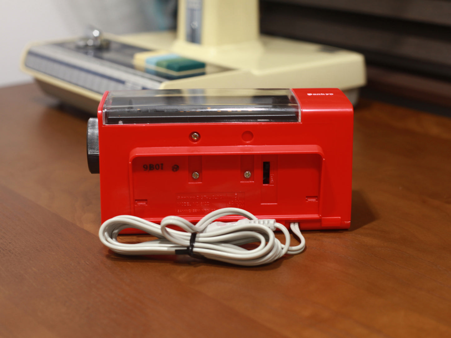 全新品 日本制 70s Sankyo DT-162 Digital Alarm Flip Clock 翻頁鐘 有盒