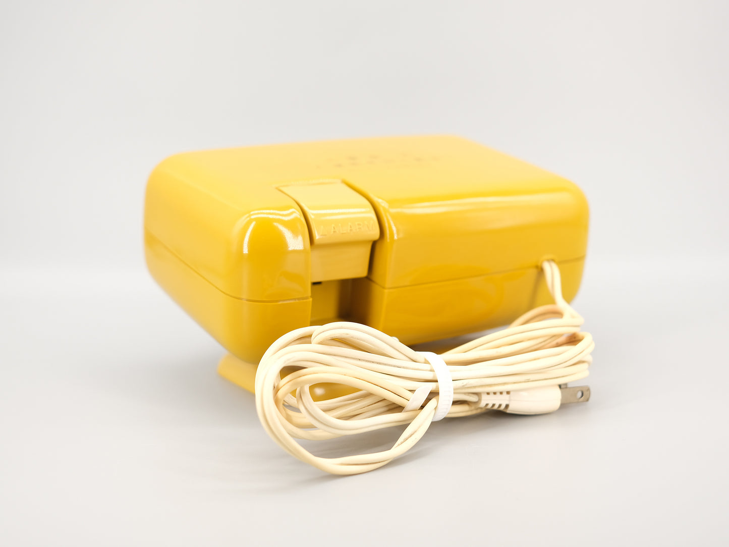 日本制 70s Sankyo DT-101A Digital Alarm Flip Clock 翻頁鐘 芥辣黃