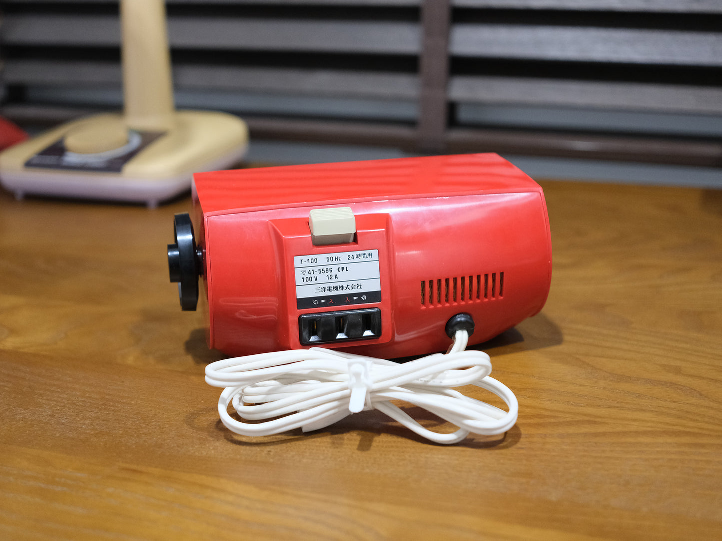 全新品 日本制 70s Sanyo 三洋 T-100 Digital Alarm Flip Clock 翻頁鐘 有盒