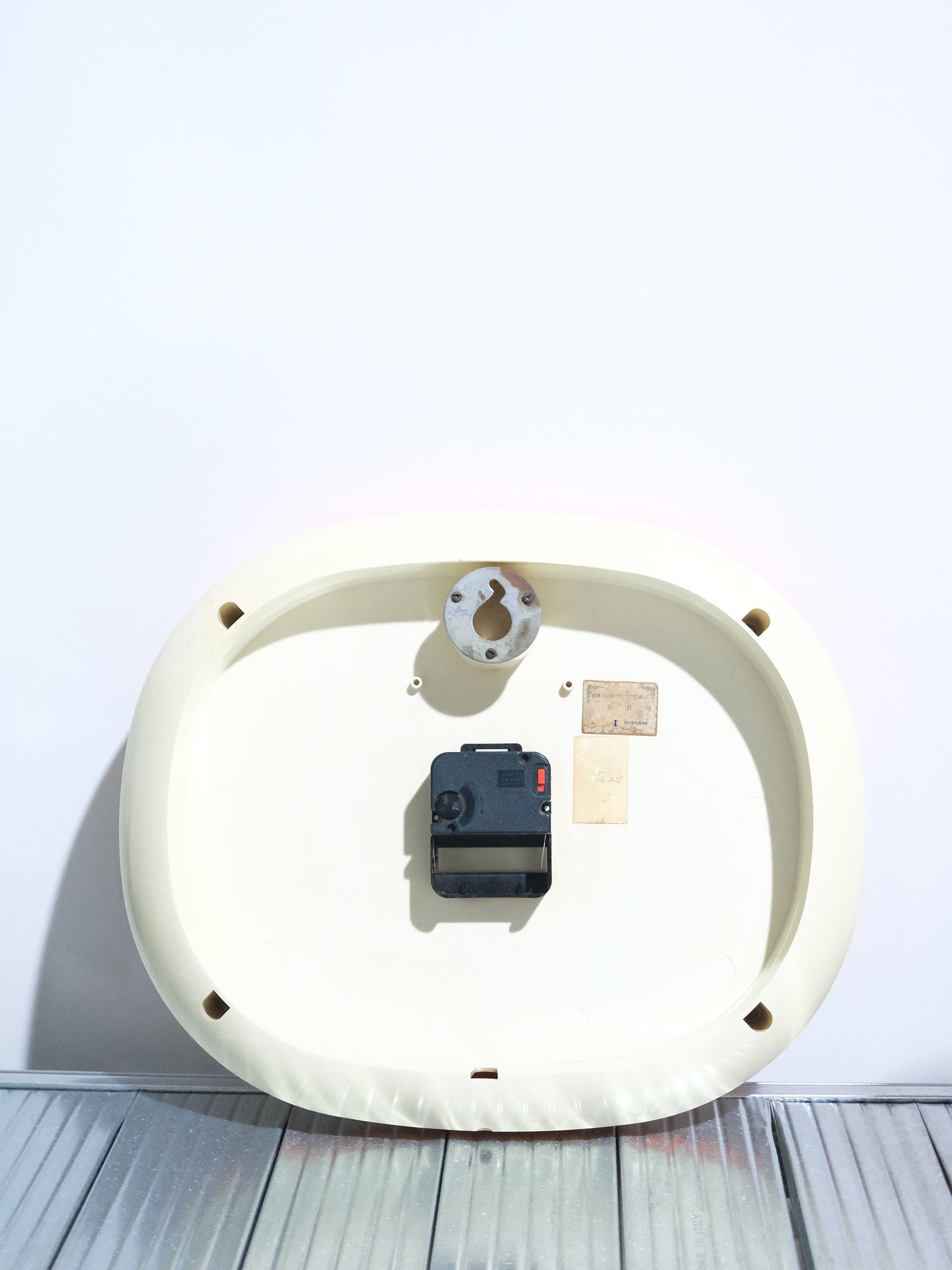日本制 昭和 70s Seiko 精工 橢圓 掛牆 石英鐘 Quartz Transistor Clock