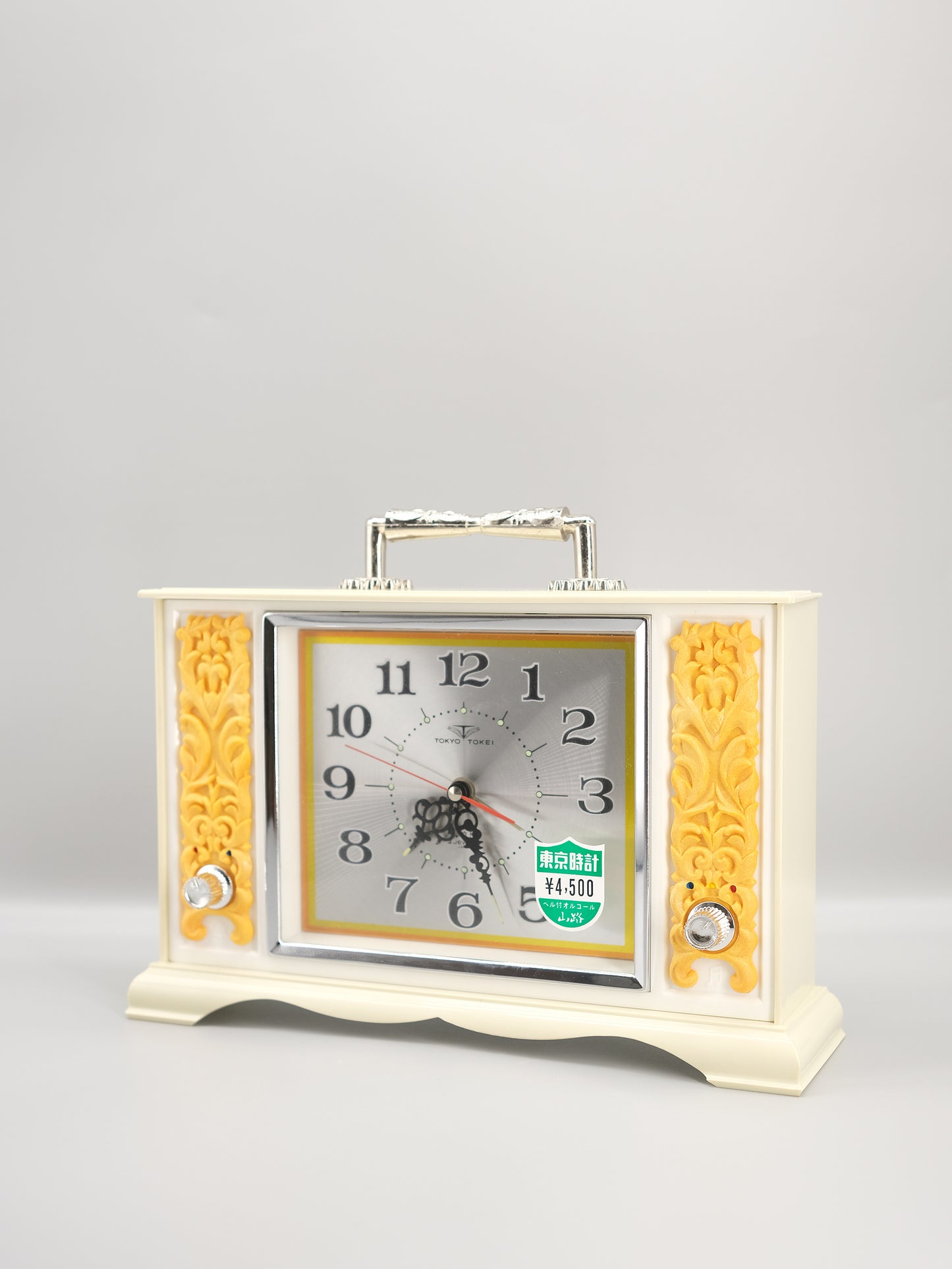 日本制 70s 東京時計 山路 上鏈式 華麗 音樂 鬧鐘 時鐘 Alarm Clock