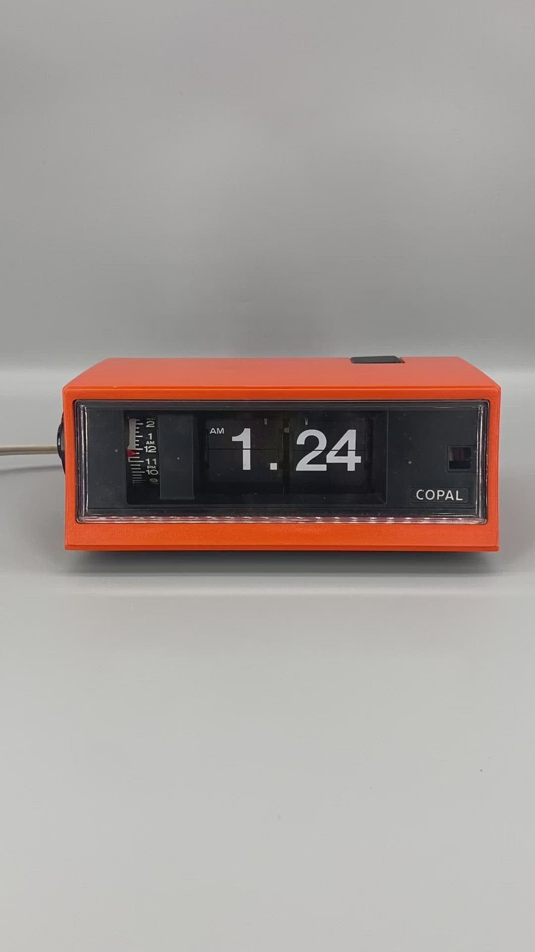 COPAL デジタルアラームクロック RP-200 日本制70s Copal RP-200 Digital Alarm Flip Clock 翻頁鐘有盒