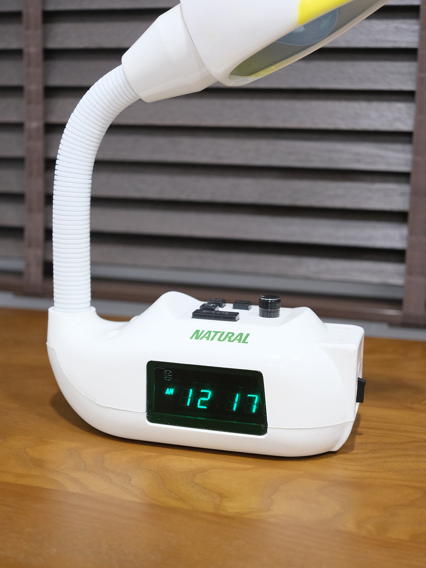 日本 昭和 天鵝 Electronic Alarm Clock Lamp 電子 鬧鐘 擡燈